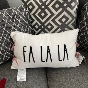 NEW RAE DUNN FA LALA PILLOW